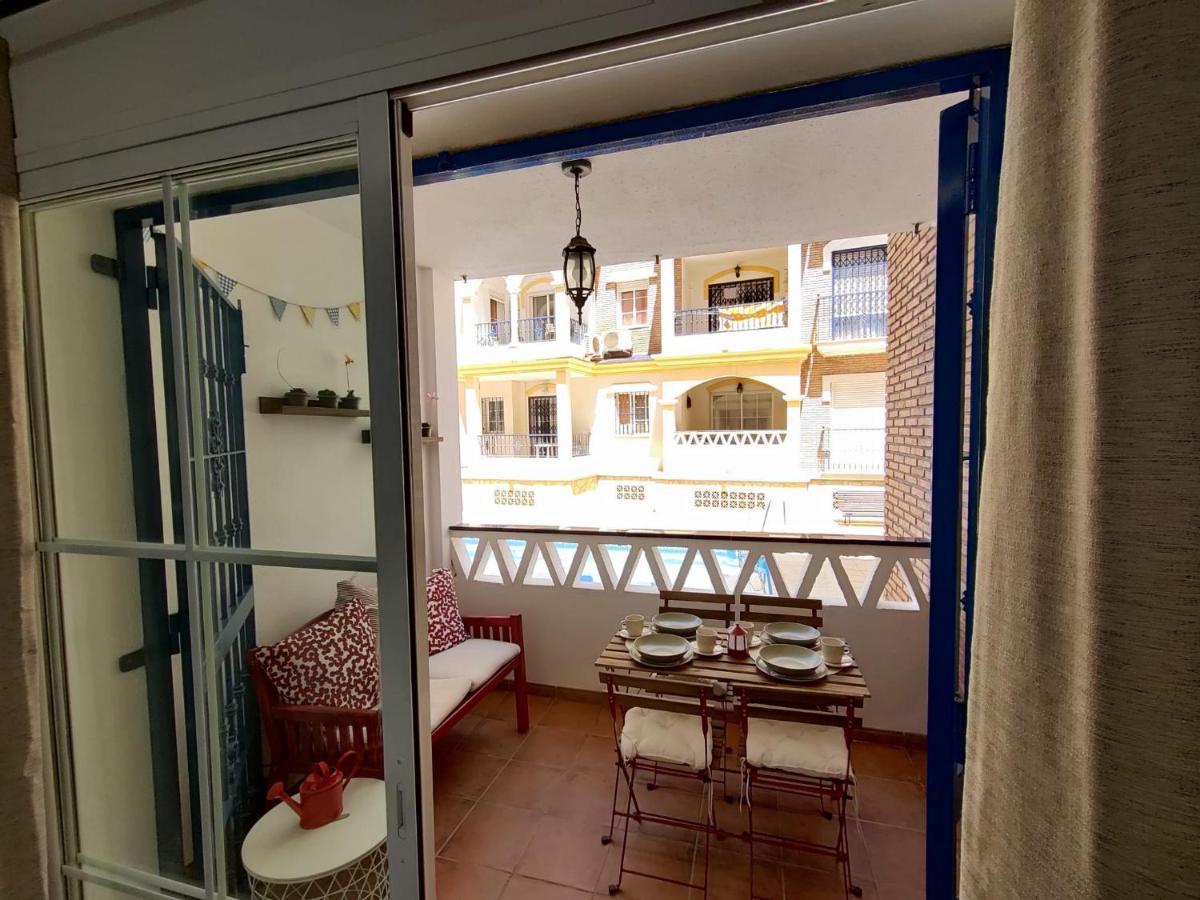 Precioso Apartamento Con Piscina Cerca De La Playa Torrox Costa Малага Екстериор снимка